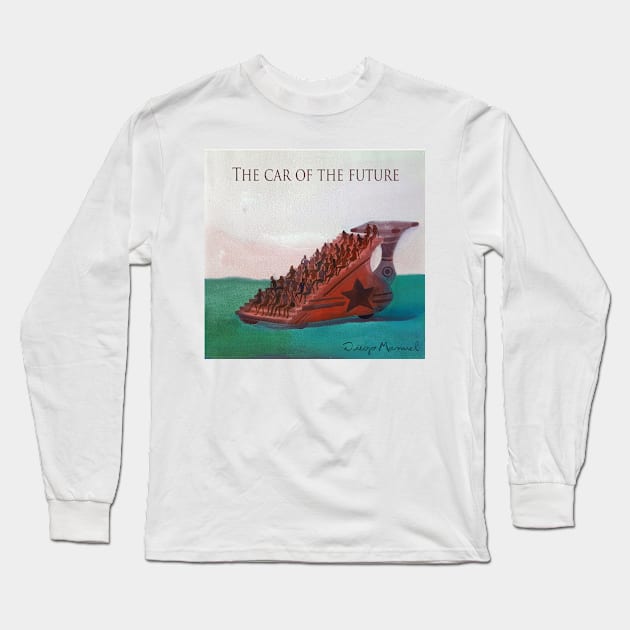 The car of the future 3 Long Sleeve T-Shirt by diegomanuel